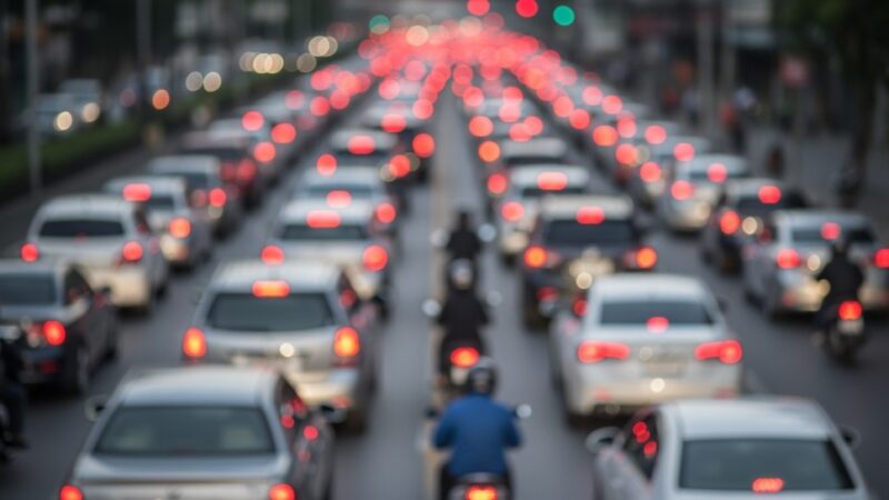 Słoneczny dzień w drodze do bliskich wspomnień