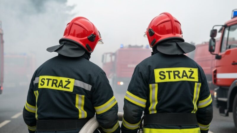 Pożar w Chorzowie: Szybka akcja strażaków uratowała życie mieszkańców