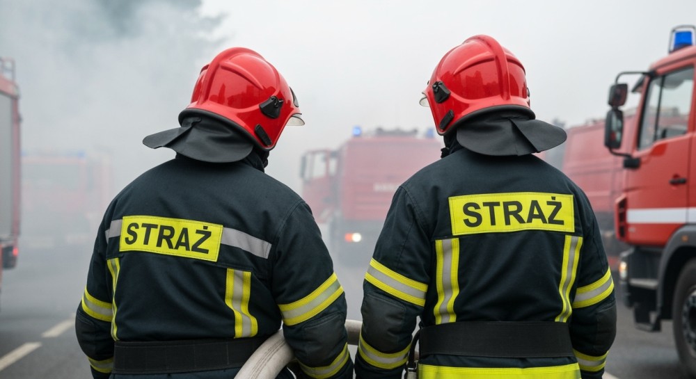 Pożar w Chorzowie: Szybka akcja strażaków uratowała życie mieszkańców