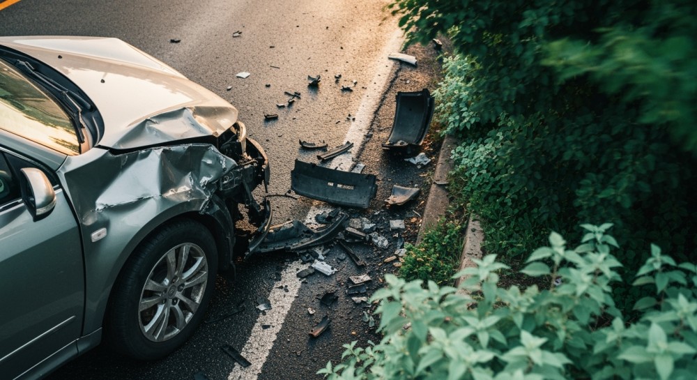 Śmiertelny wypadek w Cieszynie: rowerzysta zginął po potrąceniu przez kierującą toyotą