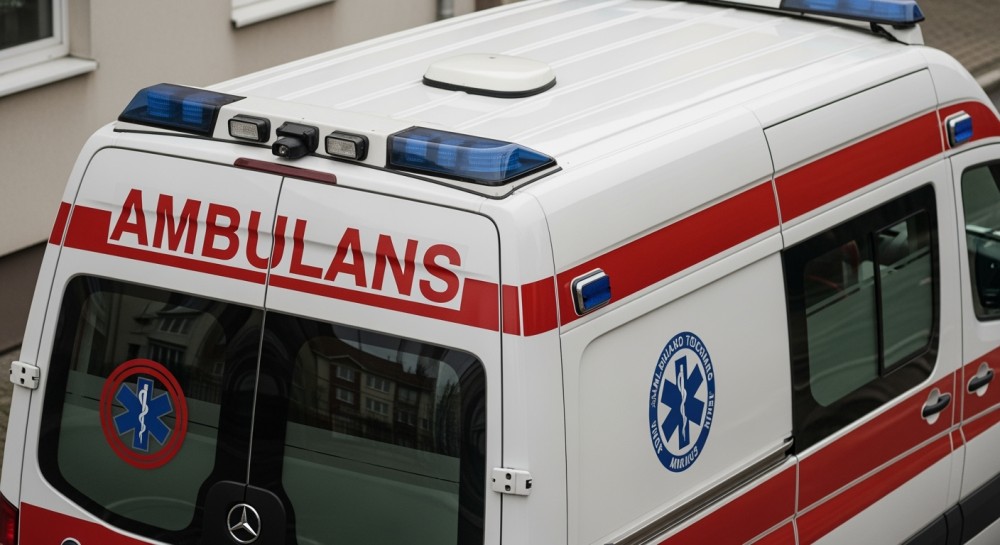 Policjanci w akcji: uratowali mężczyznę z płonącego budynku