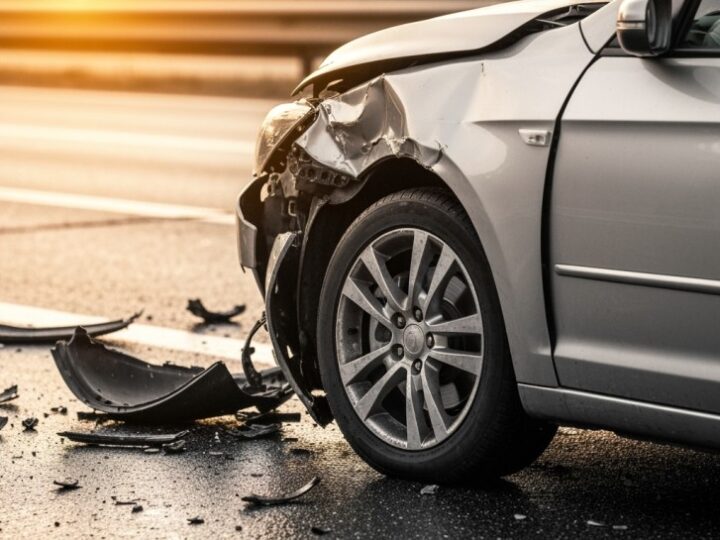 Młody kierowca BMW w ciężkim stanie po zderzeniu z autobusem na ulicy 3-Maja