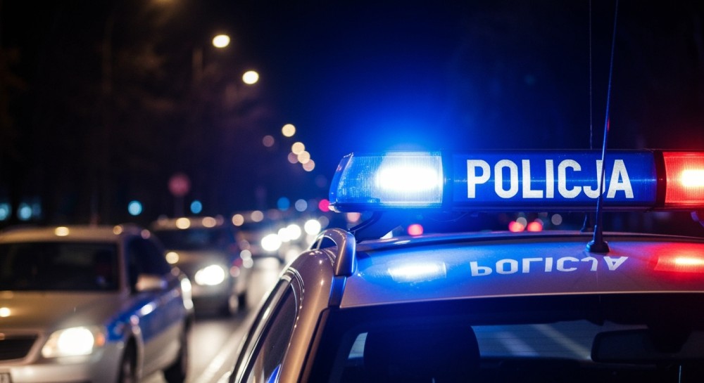 Oszust ukryty w szafie zatrzymany przez policję