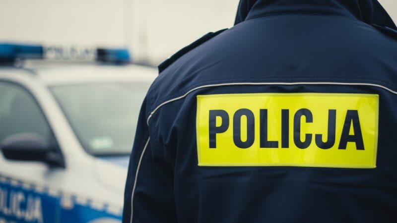 Pijany kierowca z dożywotnim zakazem zderzył się z radiowozem policji