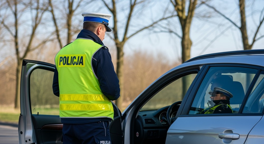 Policjanci ratują sytuację: błyskawiczna pomoc przy wymianie koła