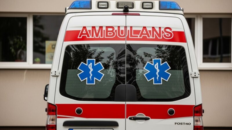 Tarnogórscy policjanci uratowali kierowcę w kryzysowej sytuacji