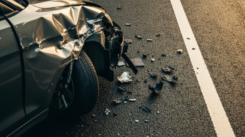 Tragedia na drodze wojewódzkiej nr 924: motocyklista zginął w zderzeniu z samochodem