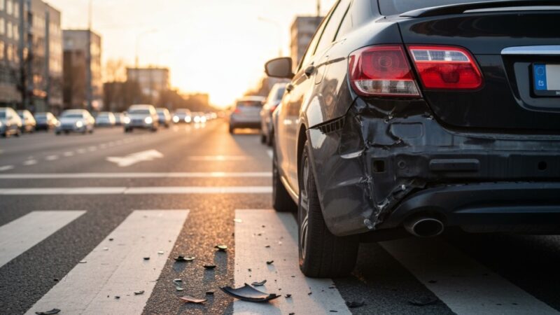 Wypadek ciężarówki paraliżuje ruch na DK81 w Katowicach