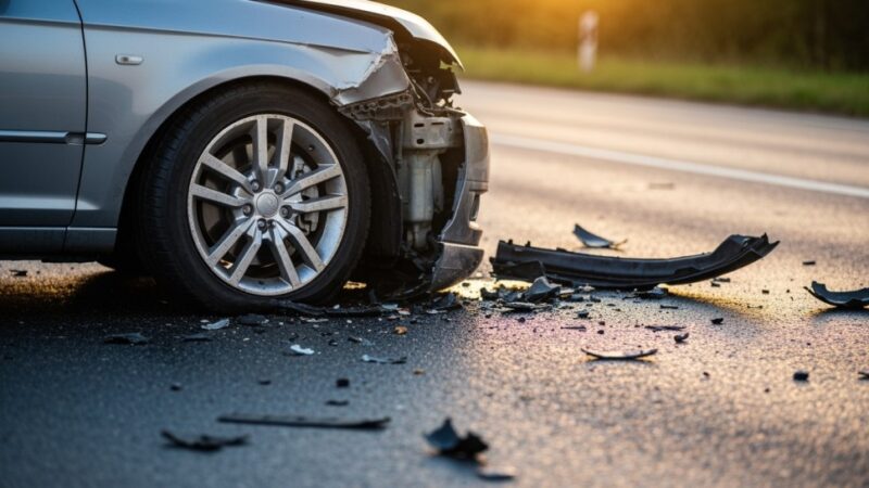 Wypadek autobusu w Pruchnej: dwoje dzieci w szpitalu, ruch wznowiony