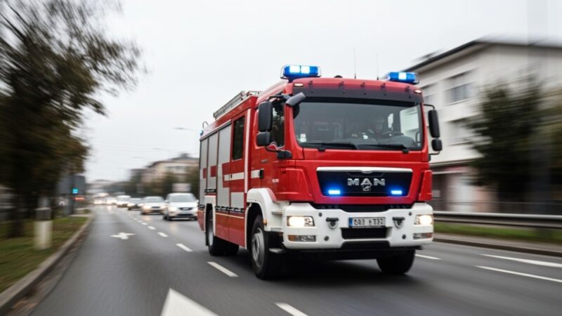 67-latek aresztowany za podpalenie kołdry żony i groźby zabójstwa