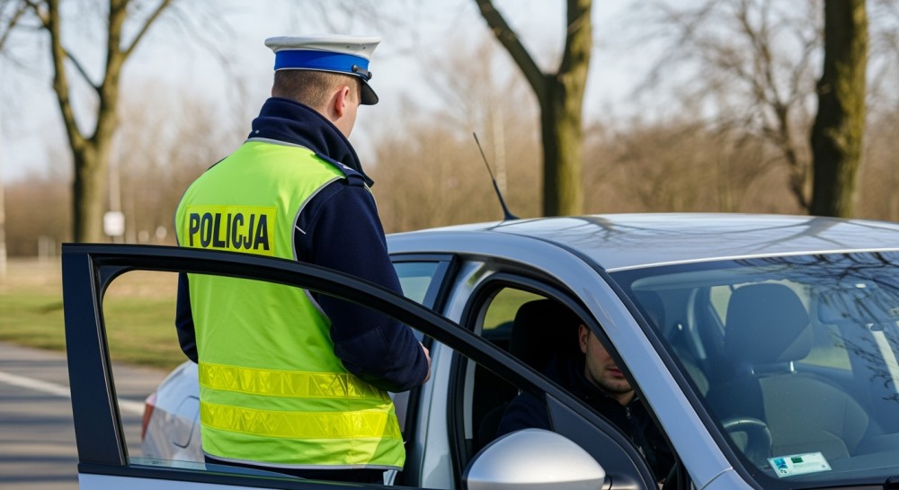 Pies tropiący odnajduje pijanego kierowcę po dachowaniu auta