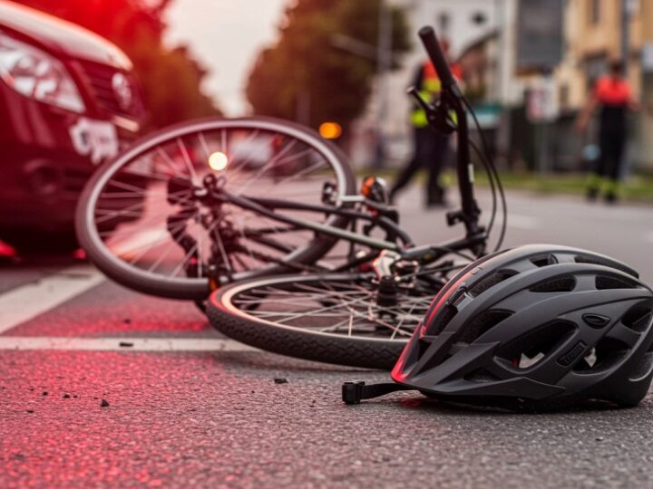 Bezpieczna Parada Mikołajów na Rowerach w Chorzowie dzięki Policji