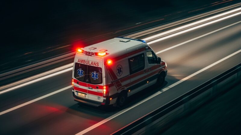 Policjanci z Chorzowa uratowali mieszkańców z płonącego budynku, prezydent docenia ich odwagę