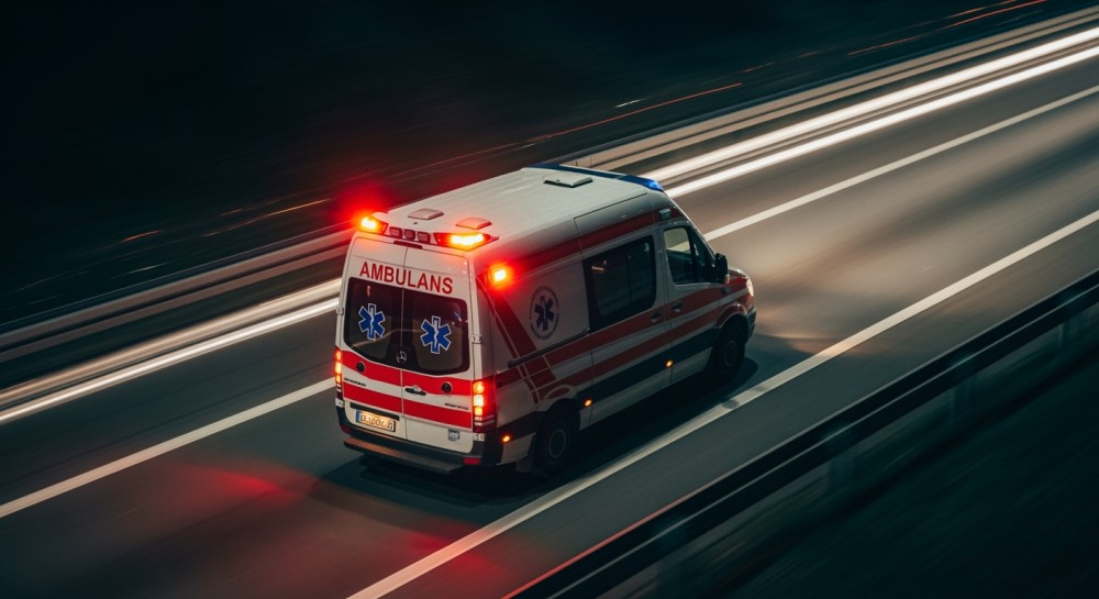 Policjanci z Chorzowa uratowali mieszkańców z płonącego budynku, prezydent docenia ich odwagę