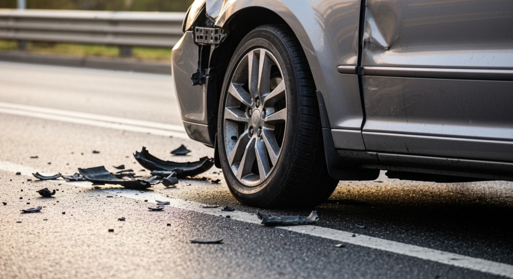 Tragiczny wypadek na DK78 w Rybniku – zderzenie dwóch aut, jedna osoba nie żyje