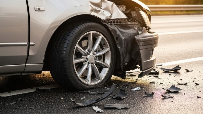 Śmiertelny wypadek w Kłobucku: droga zablokowana, apel do kierowców