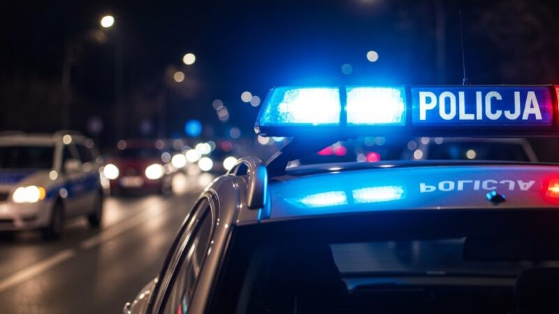 Pijany kierowca zniszczył pięć aut i próbował przekupić policję