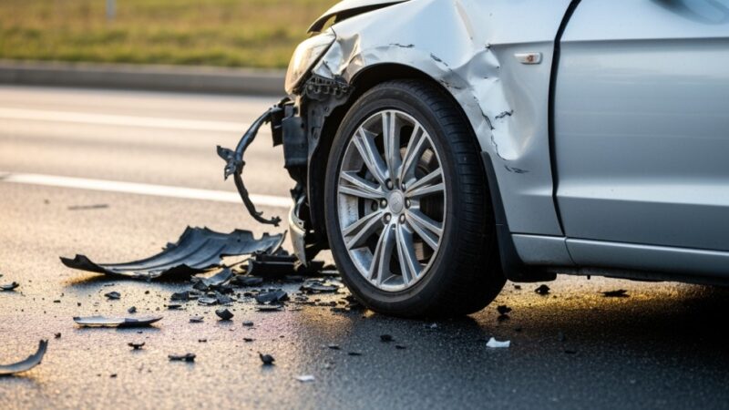 Zdarzenie drogowe blokuje DK1 w Czechowicach-Dziedzicach – zachowajcie ostrożność!