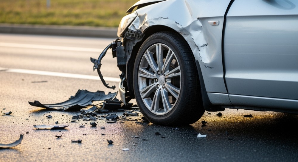 Zdarzenie drogowe blokuje DK1 w Czechowicach-Dziedzicach – zachowajcie ostrożność!