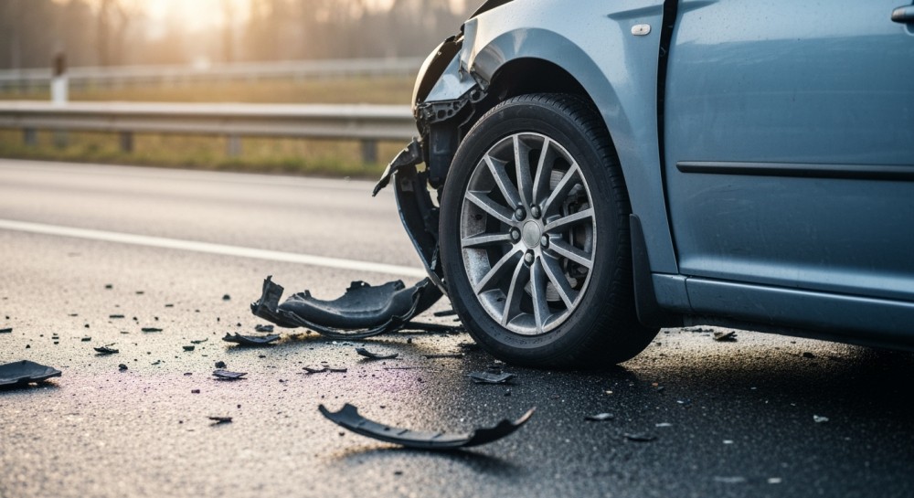 Senior wjechał Fiatem w piekarnię w Bytomiu – dostał mandat