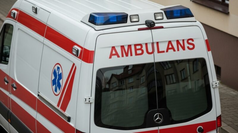 Policjanci z Sosnowca uratowali życie mężczyzny dzięki błyskawicznej reakcji