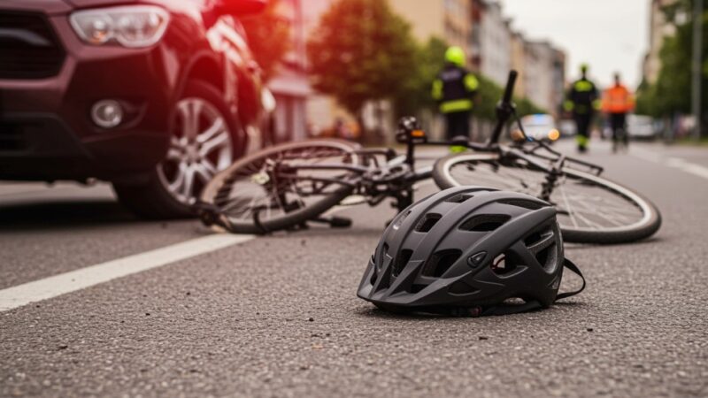 Potrącenie rowerzystki w Raciborzu: apel o większą ostrożność na drogach