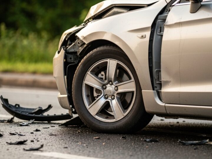 Młody kierowca zginął w tragicznym wypadku w Kończycach Wielkich po uderzeniu w drzewo