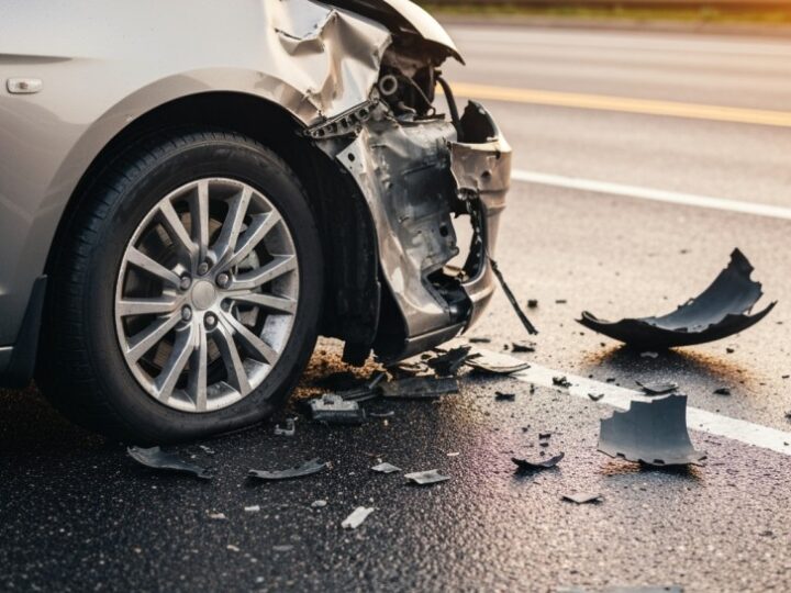 Zdarzenie drogowe w Rudzie Śląskiej: motocyklista ranny po zderzeniu z samochodem