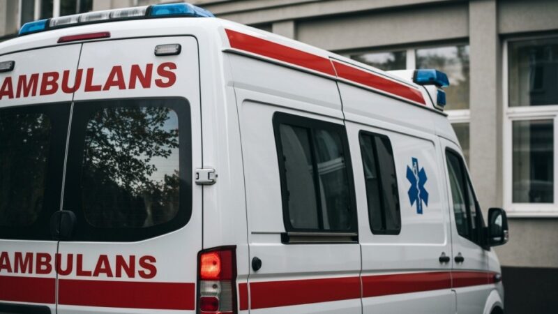 Bytomianin atakuje ratowników medycznych w karetce po interwencji na poboczu