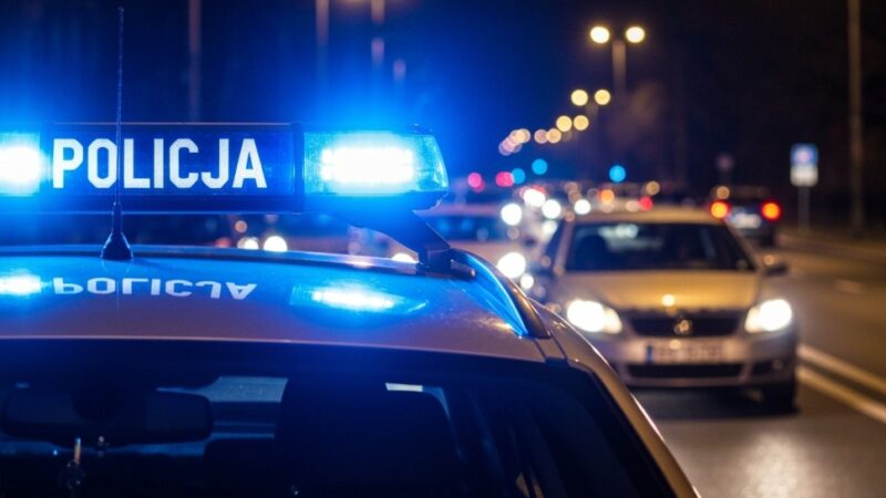 Owczarek niemiecki w akcji: niecodzienna interwencja policji w Będzinie