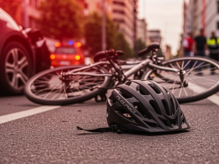 Śmiertelny wypadek w Dąbrowie Górniczej: rowerzysta zginął w zderzeniu z autem