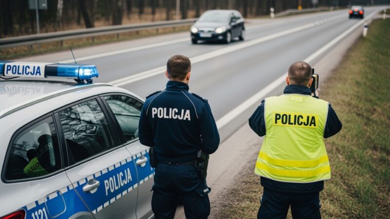 Racibórz w rytmie bezpieczeństwa – Młodzież na edukacyjnej akcji drogowej