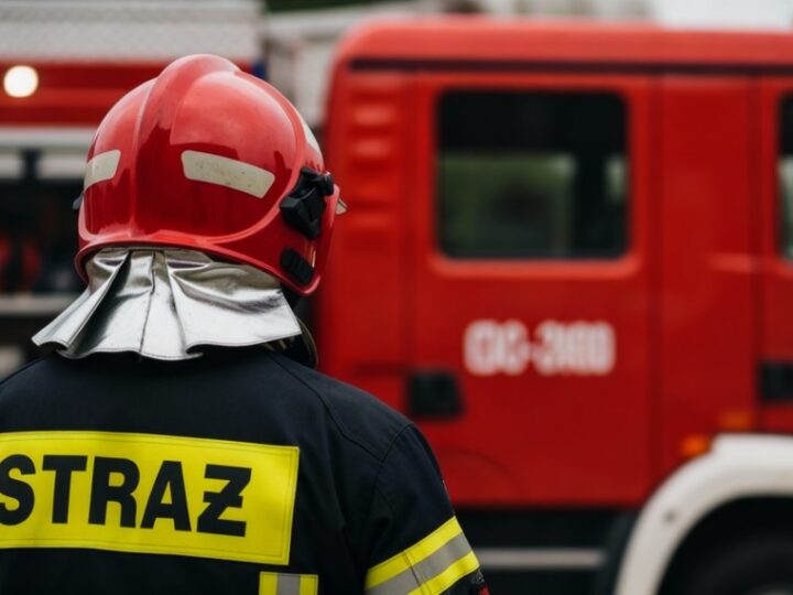 SCANIA z Chorzowa rozpoczyna nową misję w OSP Lyski