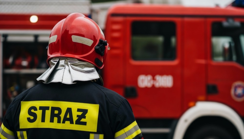 SCANIA z Chorzowa rozpoczyna nową misję w OSP Lyski