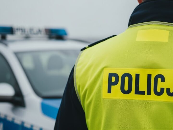 Policjanci z grupy SPEED trenują na torze w Krakowie dla lepszego bezpieczeństwa na drogach