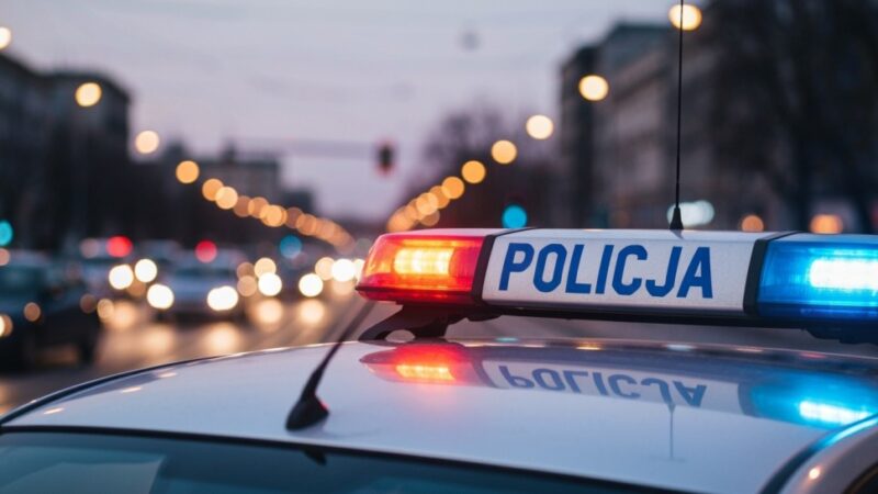 Akcja służb w Mysłowicach: porzucone Audi z tajemniczymi przedmiotami w lesie
