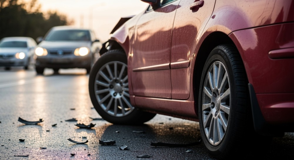 Wypadek na A4: zderzenie pięciu pojazdów i interwencja LPR