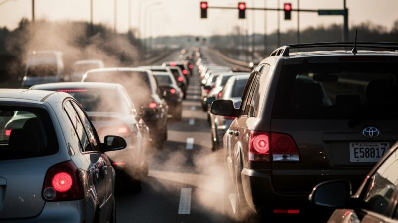 Zderzenie autokarów na A4: Ruch wznowiony po utrudnieniach