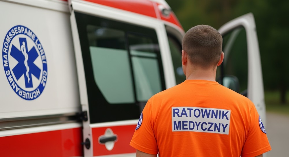 Ćwiczenia służb na przejeździe kolejowym: symulacja wypadku z udziałem uczniów