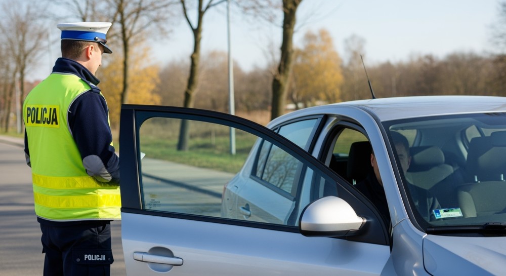 Kierowca z Zabrza zyskał 14 km/h, stracił 800 zł przez AI