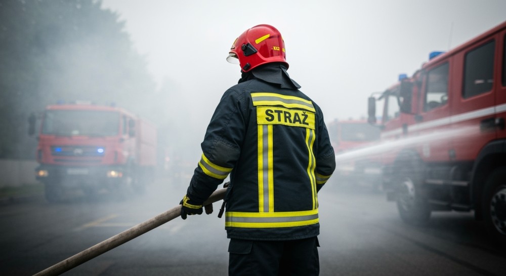 Sztab kryzysowy w Chorzowie po pożarze w firmie przy ul. Kluczborskiej