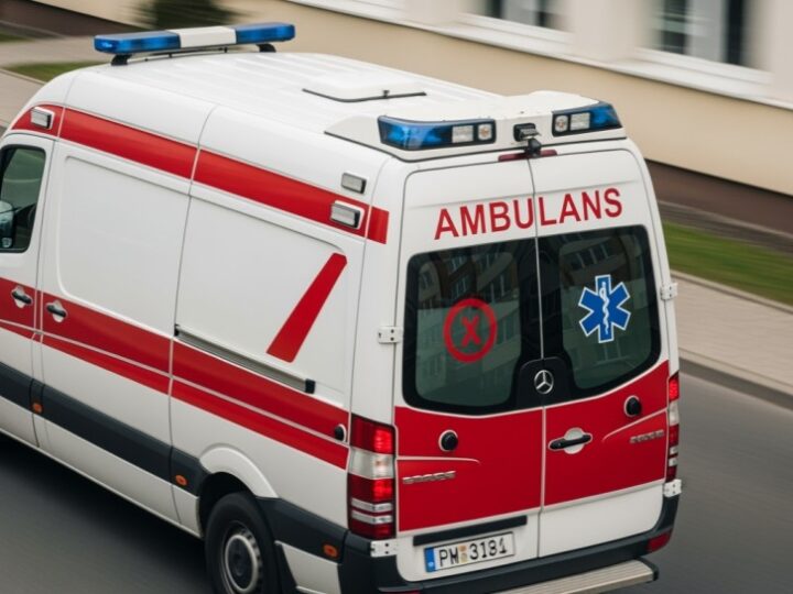 Symulacja akcji ratunkowej po eksplozji w szpitalu w Piekarach Śląskich