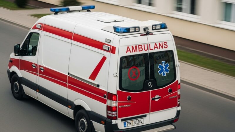 Symulacja akcji ratunkowej po eksplozji w szpitalu w Piekarach Śląskich