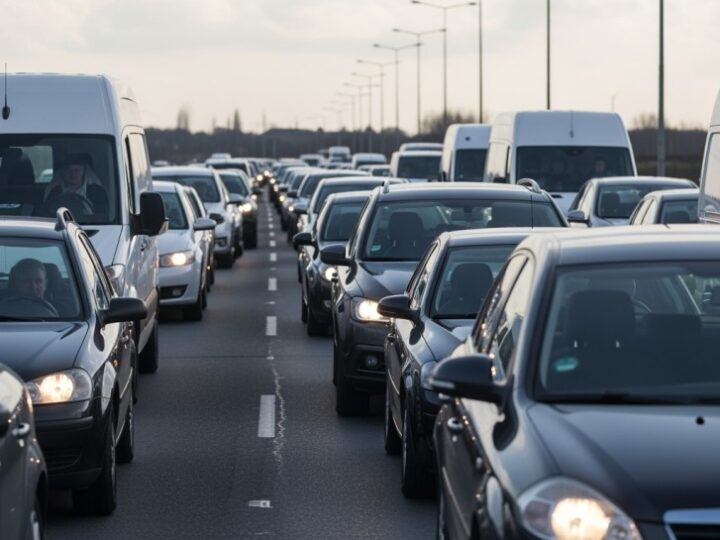 Zderzenie Toyoty z Audi na DK-81: Utrudnienia w ruchu i interwencja LPR