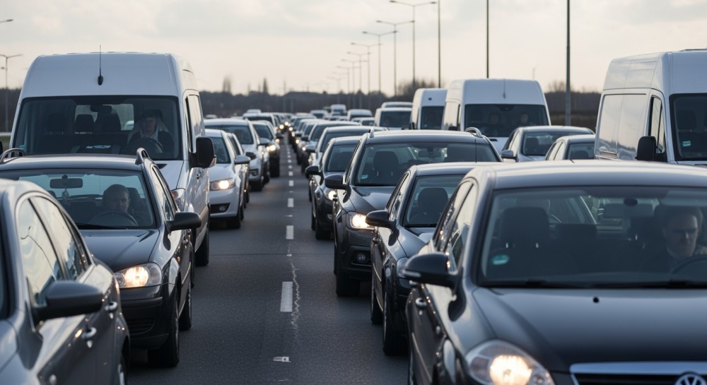 Zderzenie Toyoty z Audi na DK-81: Utrudnienia w ruchu i interwencja LPR