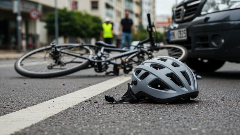 Tragiczne potrącenie rowerzysty w Tychach – nie żyje 51-latek
