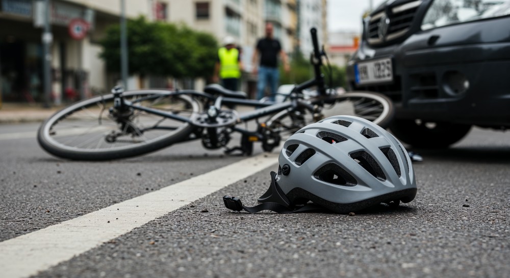 Tragiczne potrącenie rowerzysty w Tychach – nie żyje 51-latek
