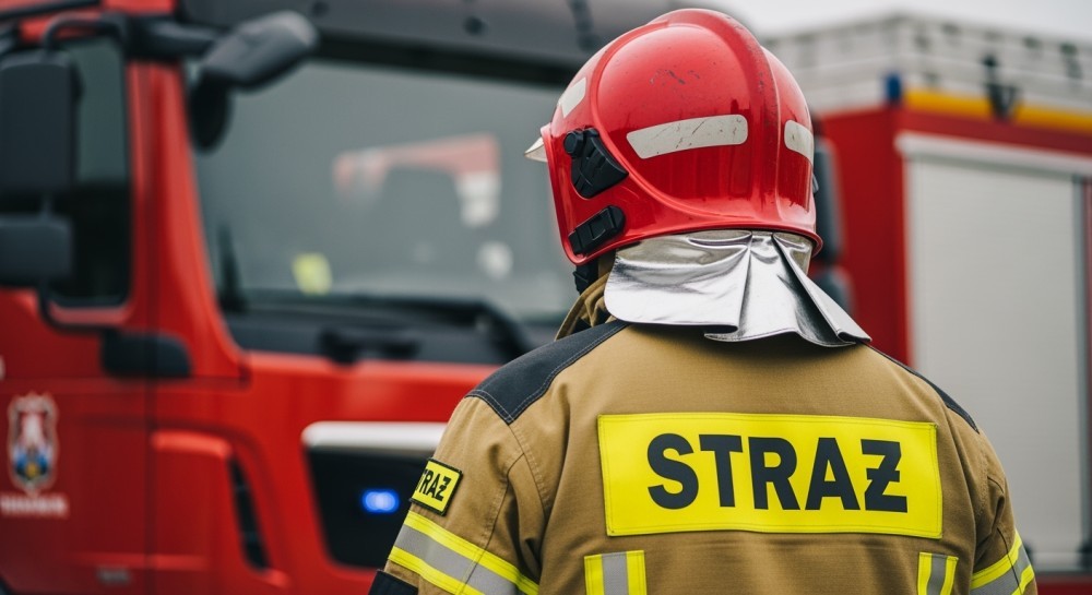 Nowe strażaczki w Chorzowie składają ślubowanie na służbę