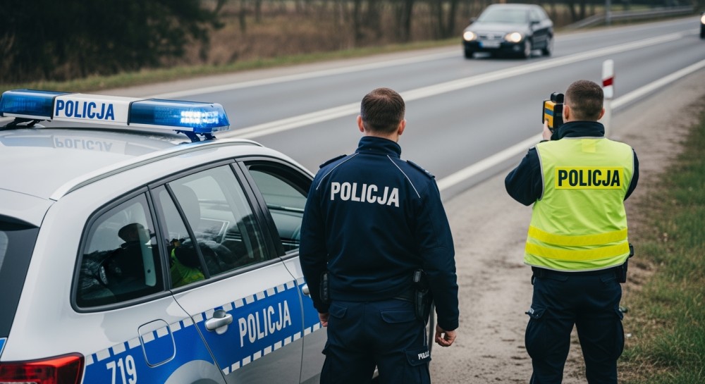 Pijany kierowca uciekał przed policją po kolizji z zaparkowanymi autami