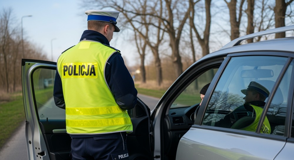 Policja kontroluje prędkość w ramach kampanii ROADPOL Safety Days